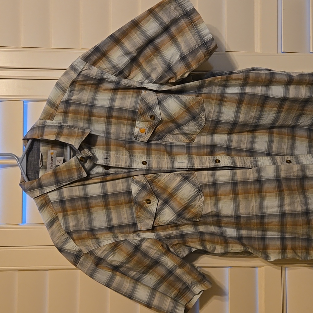 XXL men's Carhartt , worn once,  ss shirt